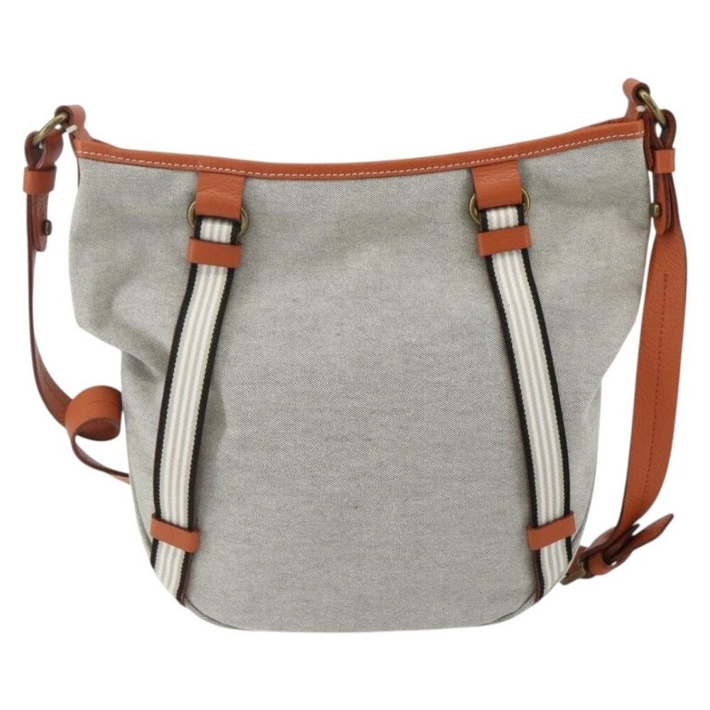 Authentic BURBERRY Blue Label Shoulder Bag Canvas Beige - Picture 10 of 16